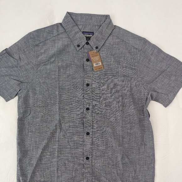 Patagonia Chambray short sleeve button down - new, with tags - Picture 2 of 7